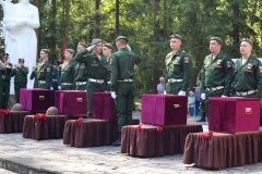 Захоронение останков воинов Советской Армии, погибших в годы Великой Отечественной войны на мемориал - 18