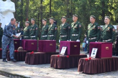 Захоронение останков воинов Советской Армии, погибших в годы Великой Отечественной войны на мемориал - 19
