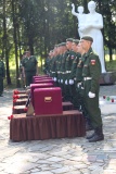 Захоронение останков воинов Советской Армии, погибших в годы Великой Отечественной войны на мемориал - 30